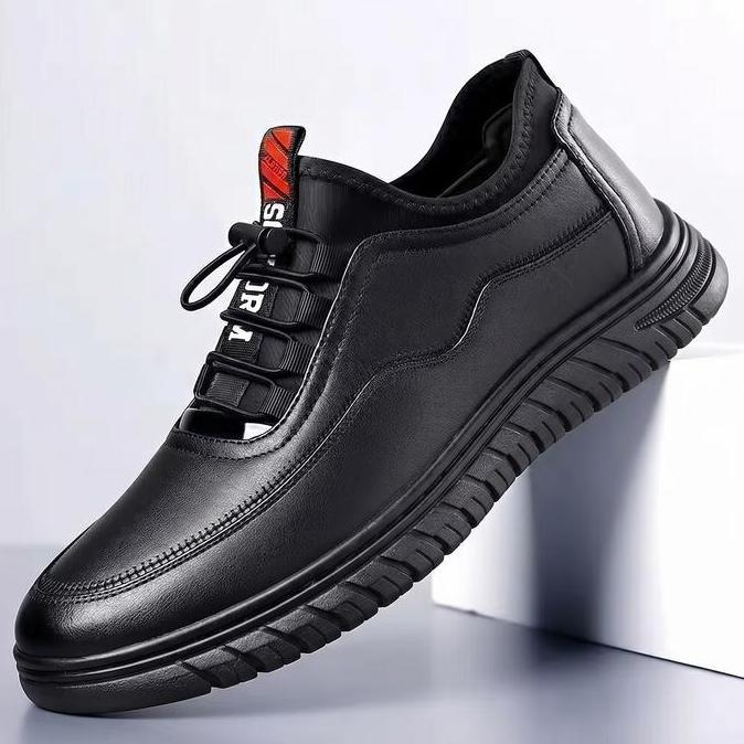 Sepatu pria kasual sepatu santai model terbaru shoes model sepatu kulit original