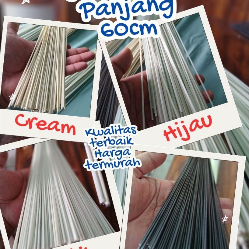 JERUJI FIBER STIK 60CM JUAL PERBATANG TERMURAH