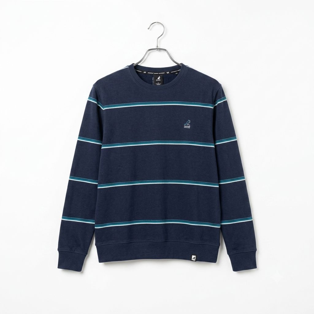 crewneck kangol salur/sweater salur kangol/jaket second/sweater pria wanita