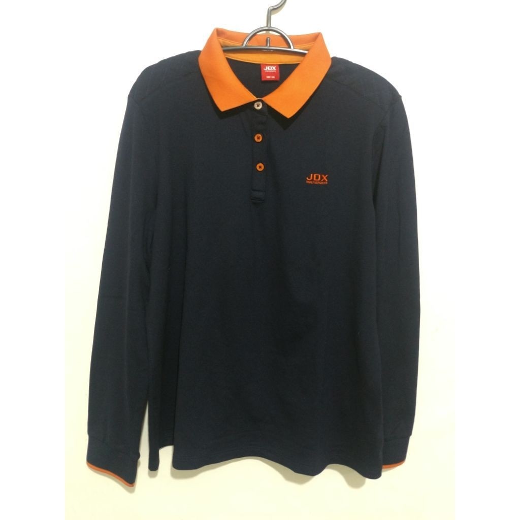 Kaos Kerah Lengan Panjang Outdoor JDX