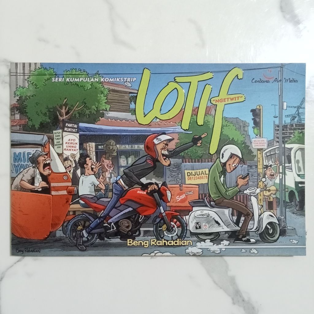 Komik Lotif (Ngetwit), Karya Beng Rahadian
