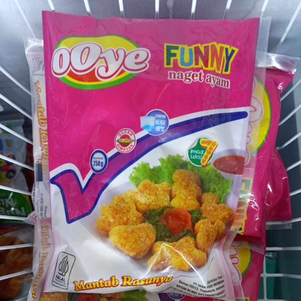 Ooye Funny Nugget Ayam 250gr