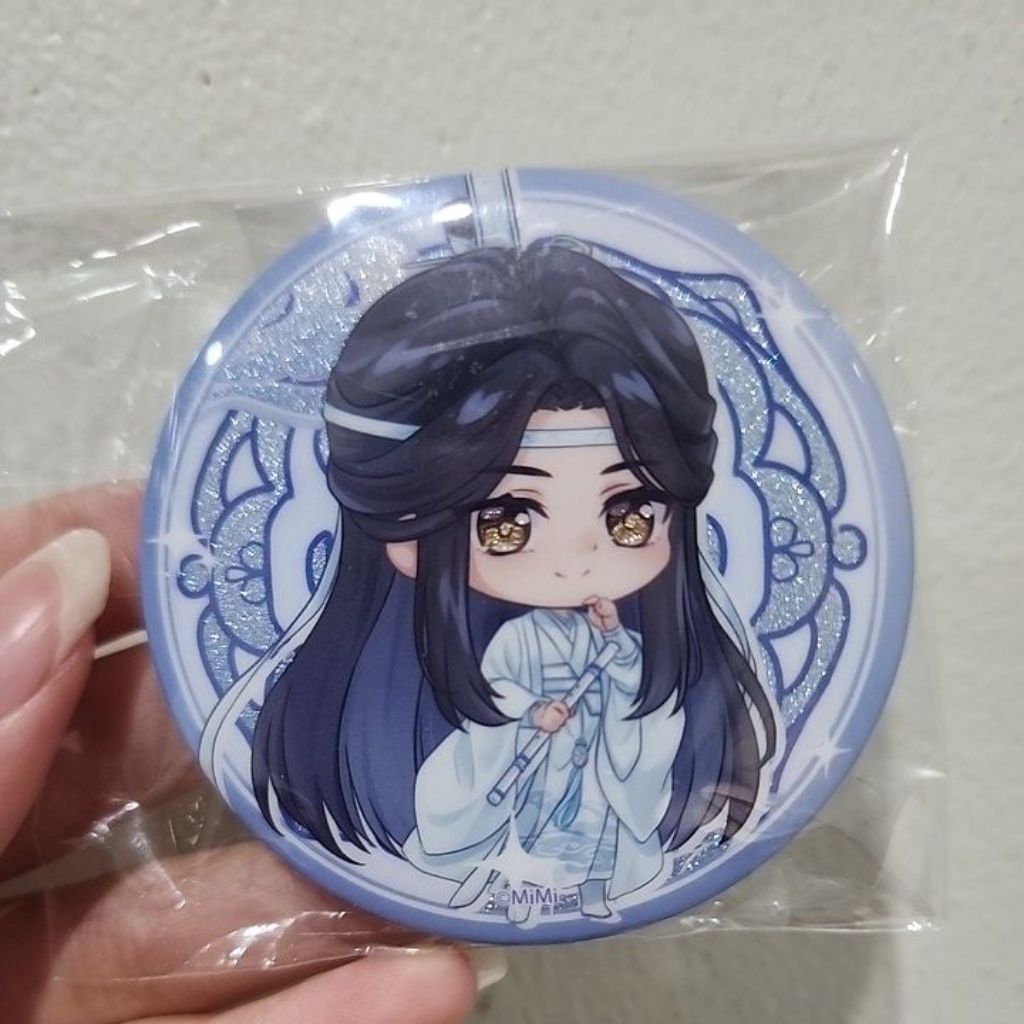 Mo dao zu shi/ MDZS original chibi glitter tin badge