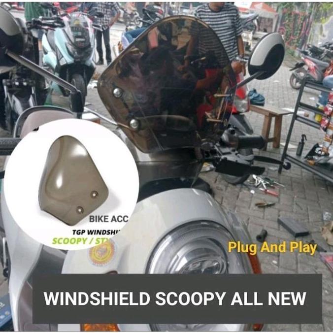 Visor Winshield Scoopy All New 2016-2023