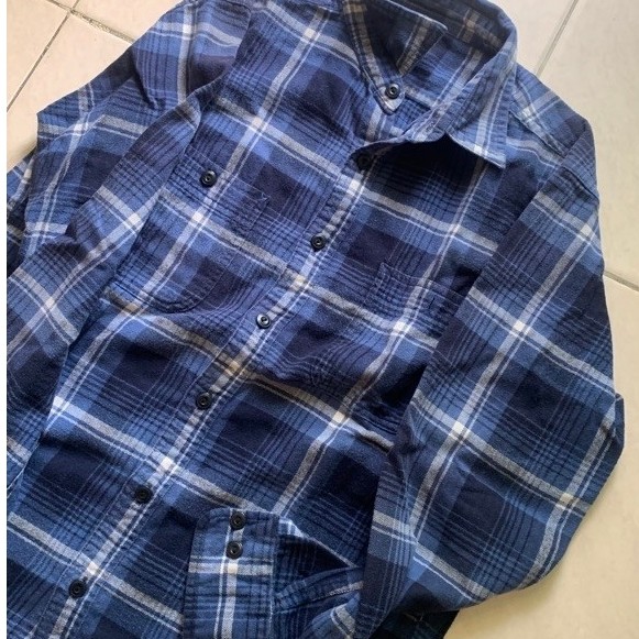 flanel veterano blue katun