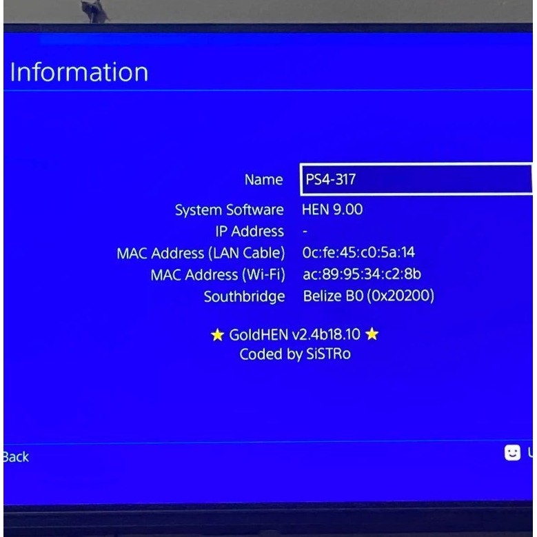 PS 4 HEN 9.00