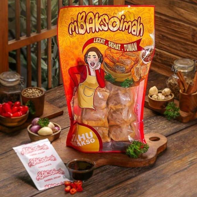 mBAKSOimah Tahu Bakso Sapi (1 Pack Tahu Bakso Sapi)