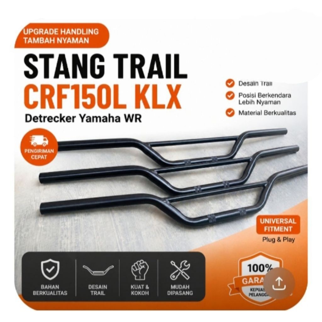 Stang Stir Honda CRF 150L Trail Supermoto Ori Original Expedition Scarlet Surex Protaper Universal
