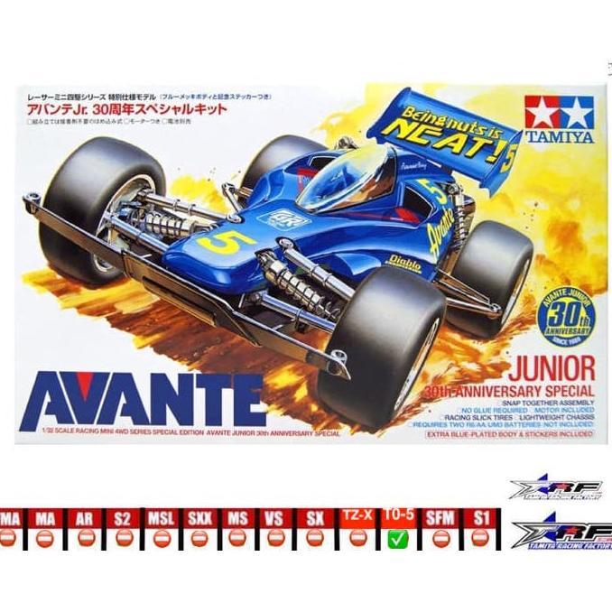 TAMIYA 95474 Avante JR 30th Anniversary Special Kit Termurah