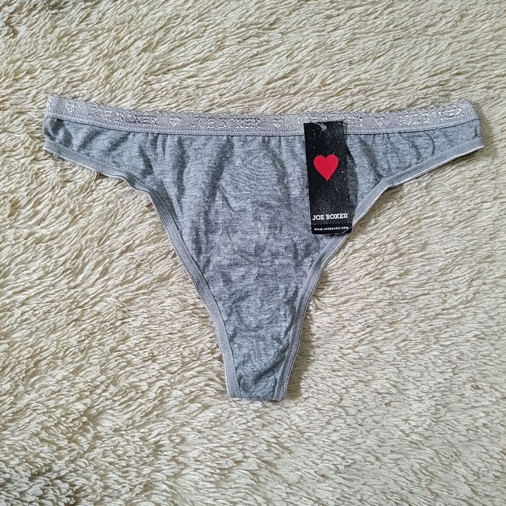 Gstring Thong Cotton Branded by Joe Boxer
