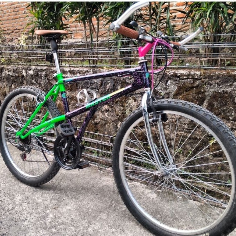 sepeda elevated commuter bike