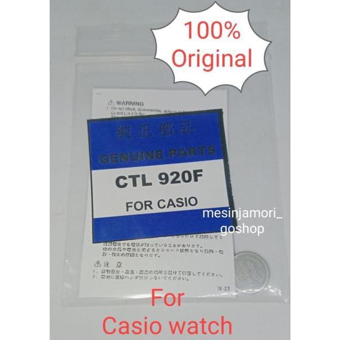 baterai solar CTL920F CTL920 Casio tough solar original