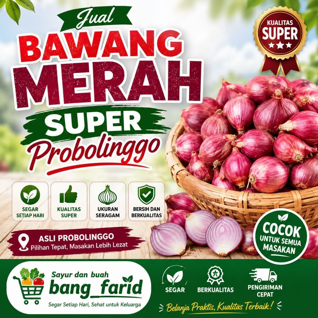 Bawang merah super probolinggo