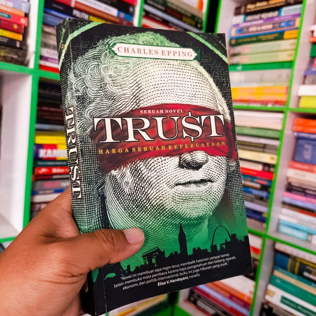sebuah novel Trust harga sebuha kepercayaan - Charles epping original