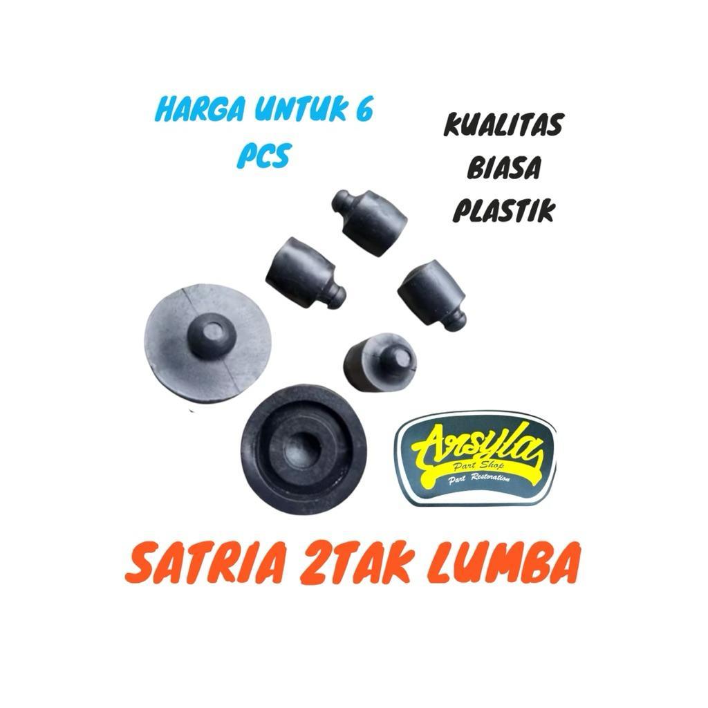 Karet Jok Set Suzuki Satria Lumba 2Tak Rc Sprinter Rc80 Rc100 Bravo Crystal Tornado Shogun Kebo