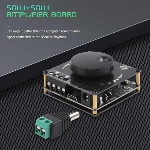 Xy-Ap15H Modul Audio Power Amplifier Hifi Stereo Bluetooth 5.0 10W/15W/20W Ic Apd3016D 2X50W Sinilin
