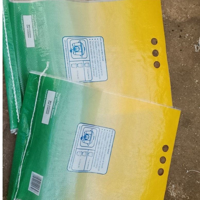 PLASTIK LAMINASI KARUNG BERAS 5KG