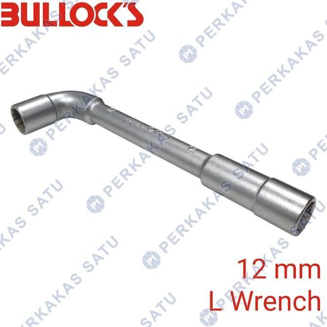TERBARU - KUNCI MATA SOCK L 12MM BULLOCKS 12PT 6PT 12 MM L WRENCH