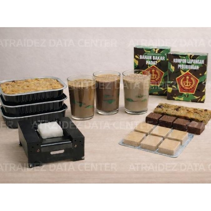 RATION MTP Survival Food Makanan POLRI Tambahan Emergency Protein TNI se real