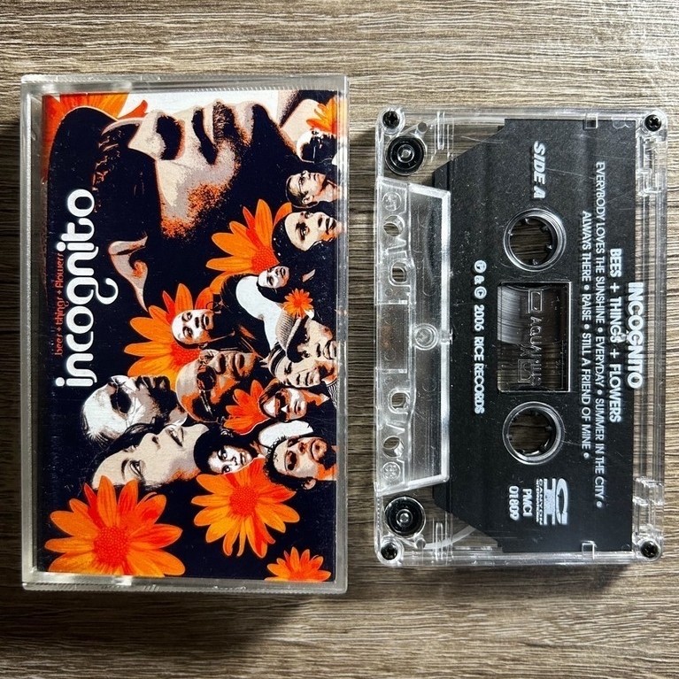 Kaset Incognito - Bees + Things + Flowers
