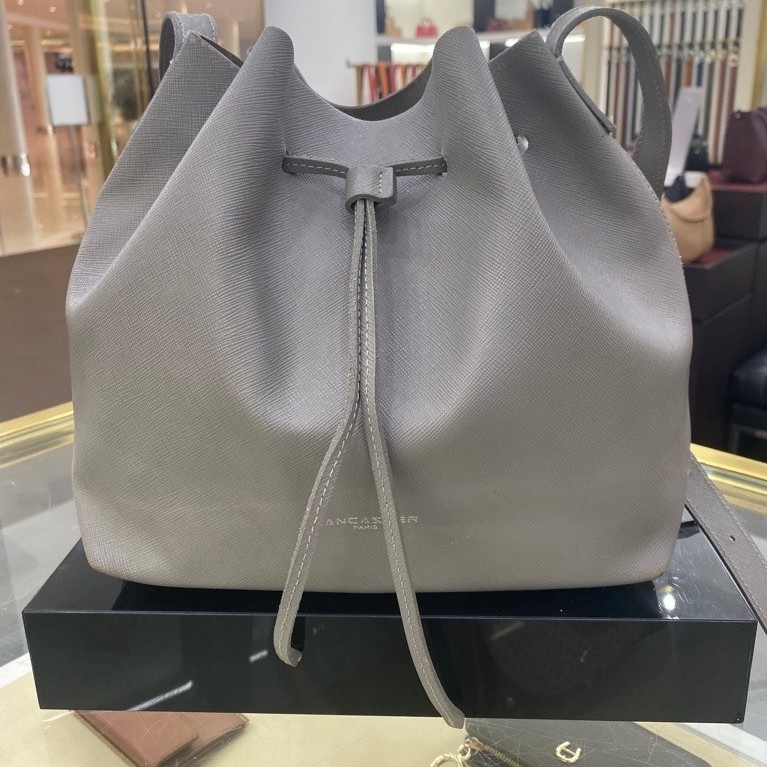 TAS LANCASTER BUCKET ukuran 25cm Prelove ( KULIT ASLI )