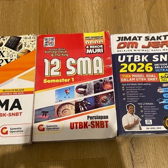 PRELOVED JUAL MURAH BUKU BIMBEL GO, WANGSIT 2026