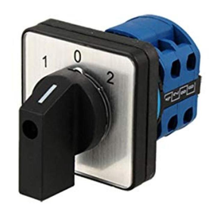 BEBAS ONGKIR - Selector switch 1-0-2 4P 32A/ Selector switch 1-0-2 4P 32A