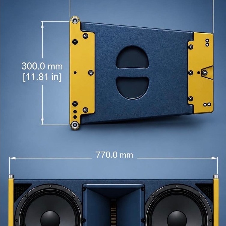 POTONGAN LINE ARRAY 10inch doble