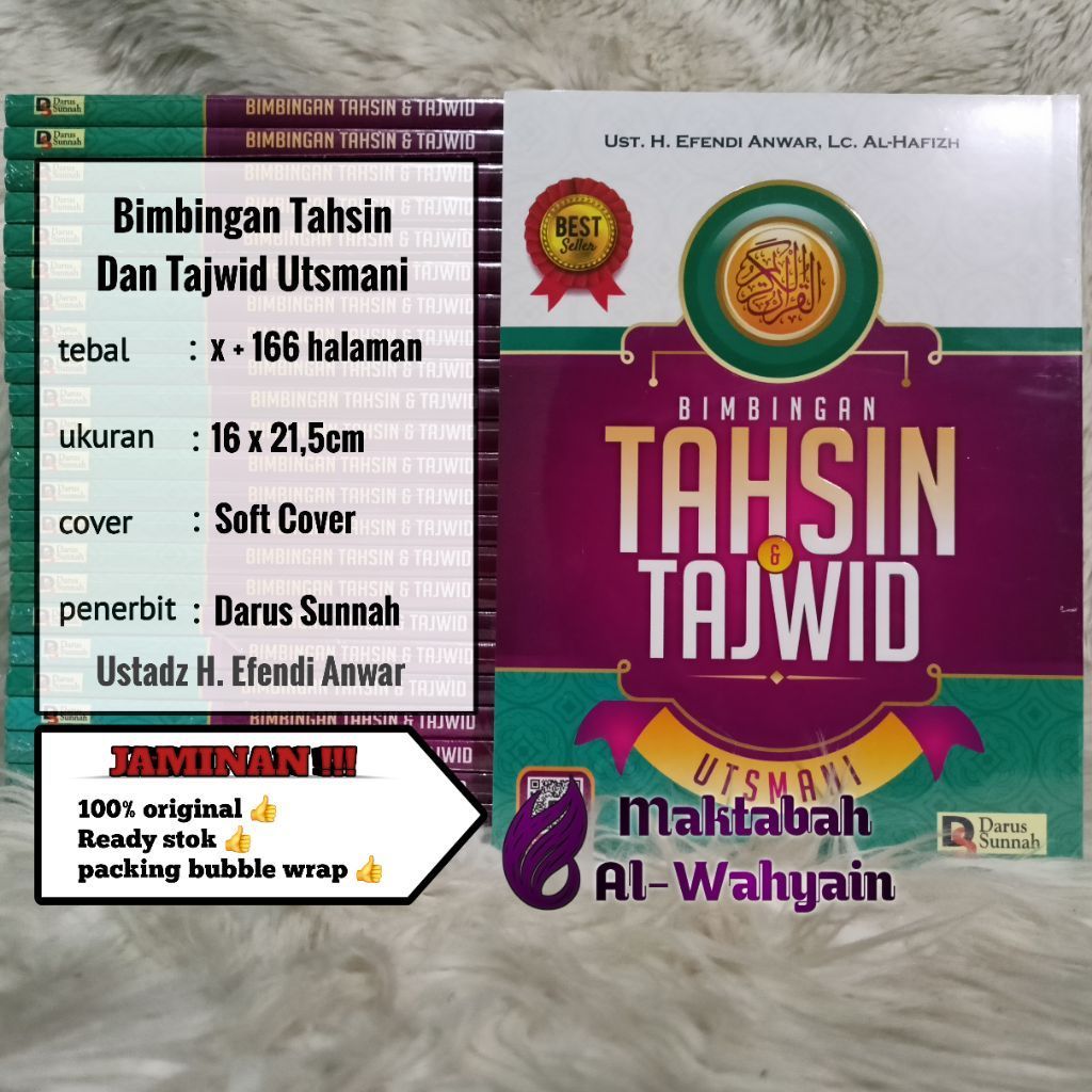 Buku Bimbingan Tahsin Dan Tajwid Utsmani