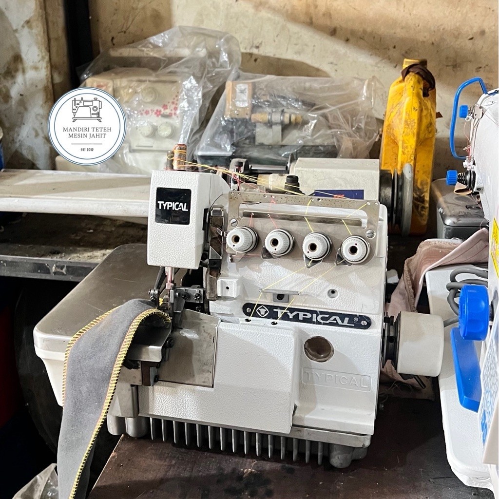 MESIN OBRAS TYPICAL TIMBUL GN2000/M700 BENANG 4 SERVO SECOND (BEKAS)