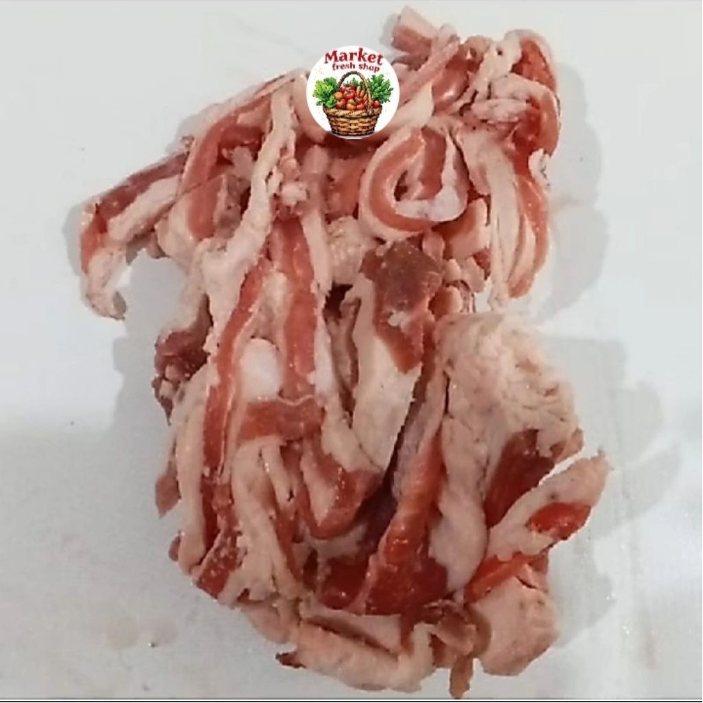 tetelan lemak sapi segar