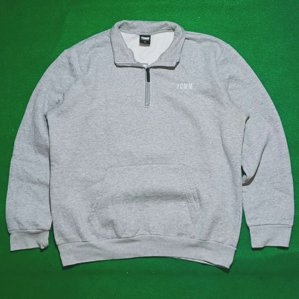 crewneck halfzip fcmm