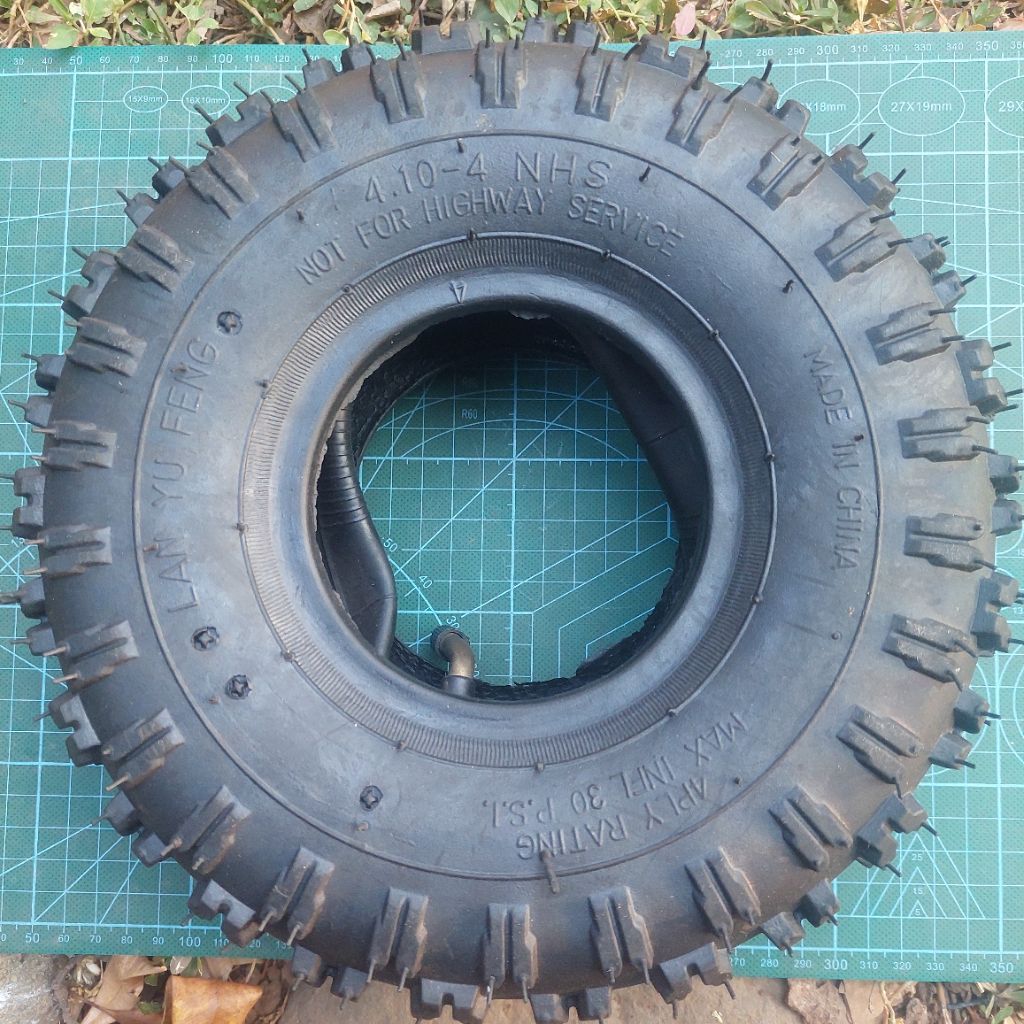 Ban mini atv ukuran 4.10-4 ring 4 luar dalam
