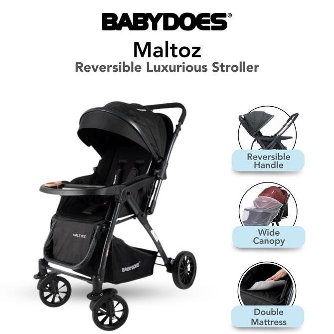 Babydoes Maltoz Reversible Luxurious Stroller