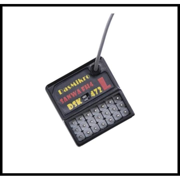 HOT DEAL DSK-404L DASMIKRO FUTABA F-4G SUPER RESPONSE LONG ANTENNA 4CH RECEIVER FUTABA 10PX