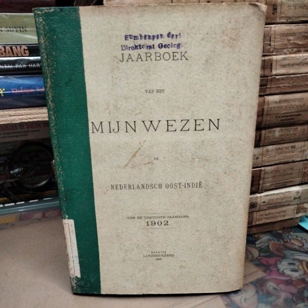 jaarboek Van het mijn wezen in nederlandsch oost indie tahun 1902