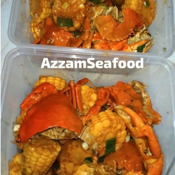 KEPITING PEREKOR/Saos Lada Hitam/Asam Manis/Padang