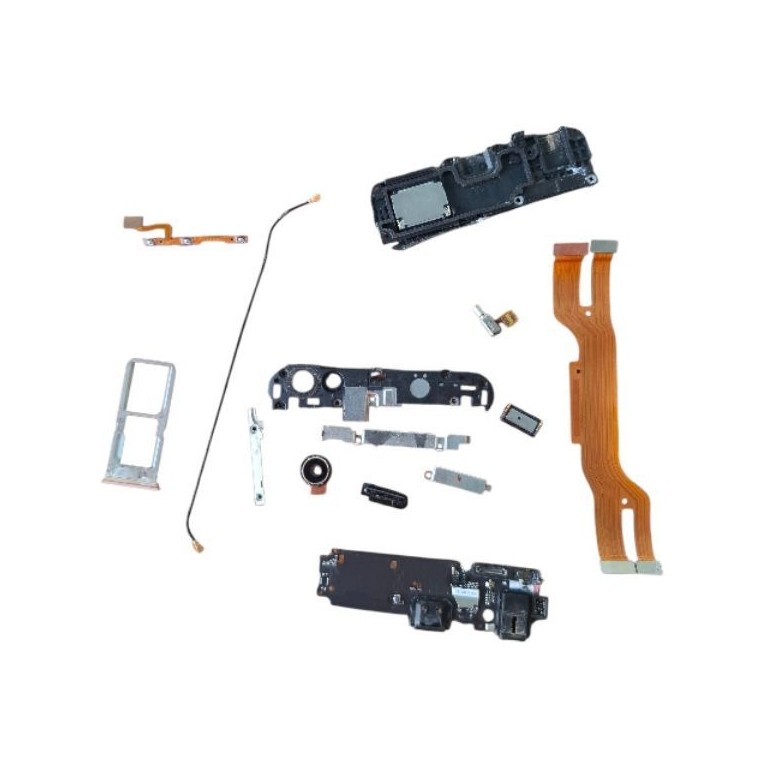 KELENGKAPAN VIVO V5 LITE / SLOT SIM / SPEAKER BUZZER / FLEXIBEL POWER & VOLUME / FLEXIBEL BOARD / PA