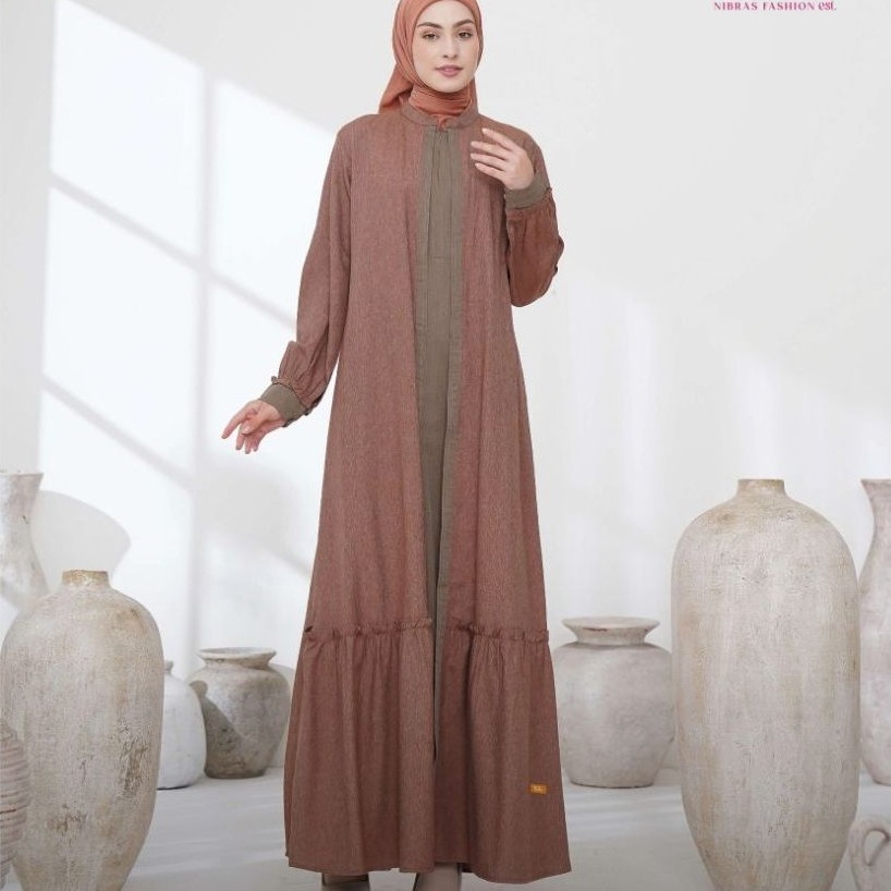 Resya 65 Gamis Nibras Terbaru Agafya Rayon Cotton