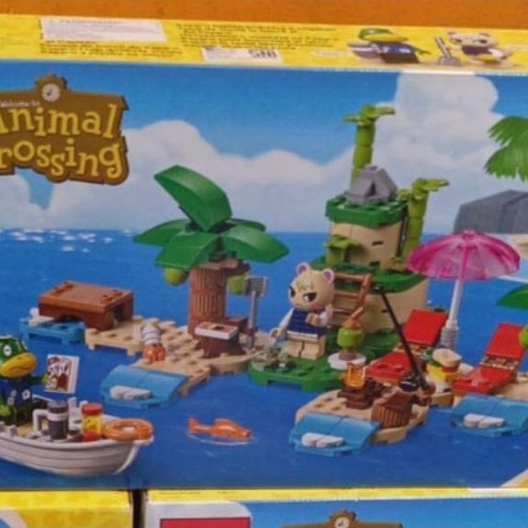 mainan bricks Lego 77048 animal's crossing kapp'n's island boat tour