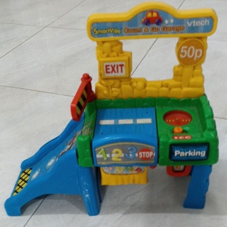 [PRELOVED / SECOND] Mainan Track Mobil VTech SmartVille Garage / Car Park