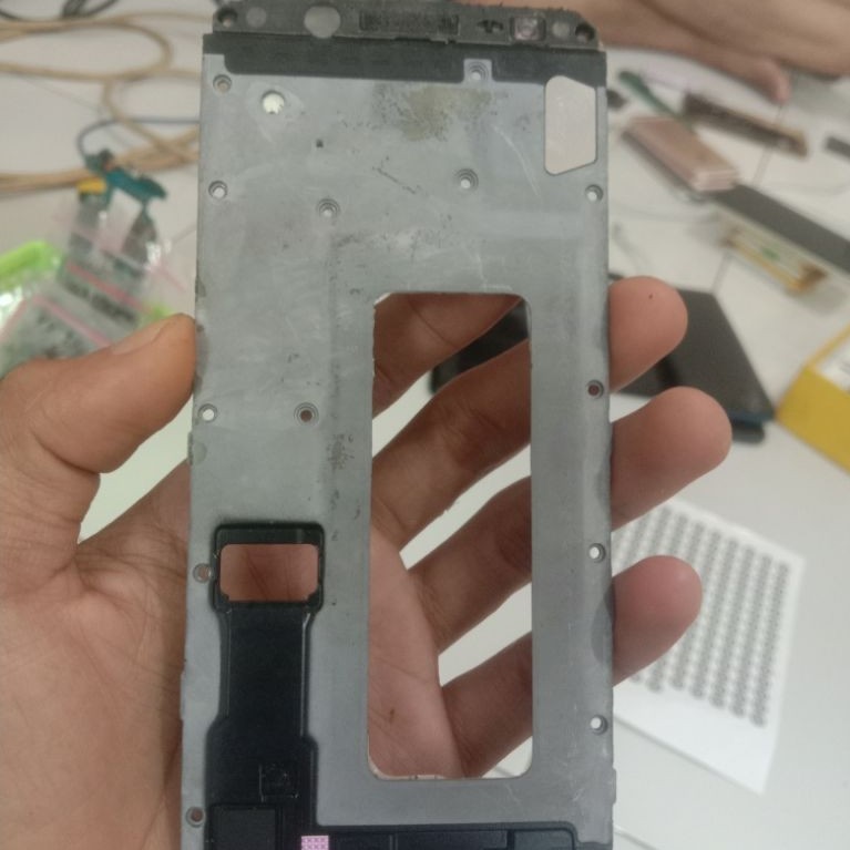 FRAME TATAKAN LCD SAMSUNG J6 2018 ORIGINAL COPOTAN