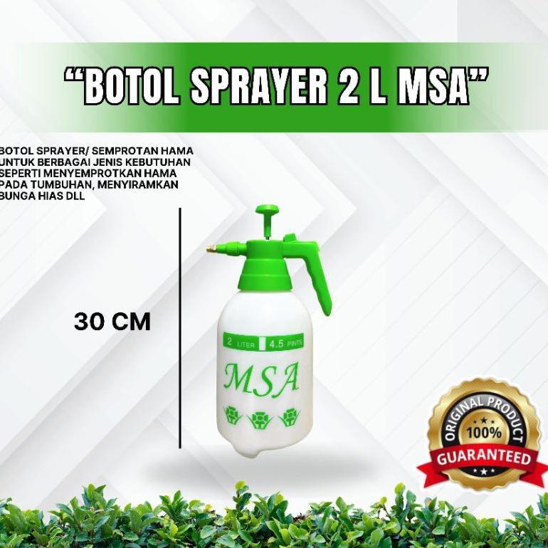 BOTOL 2L MSA STD PUTIH ( BOTOL SPRAYER 2000ML MSA