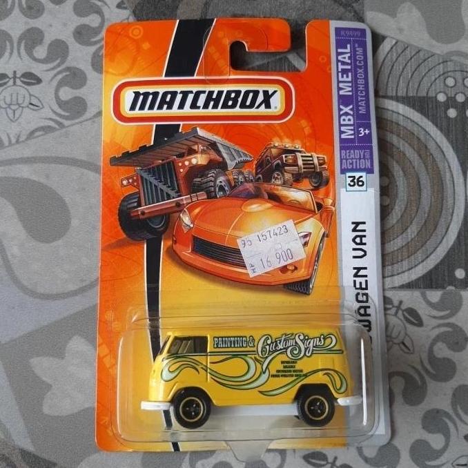 Matchbox VW Volkswagen delivery van, warna kuning, rare