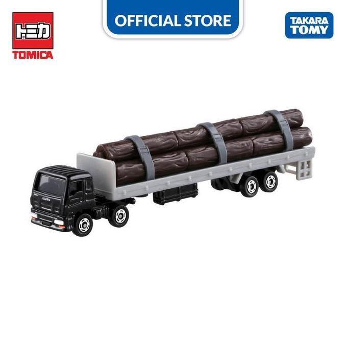 Tomica Long #125 Isuzu Giga Wood Transport