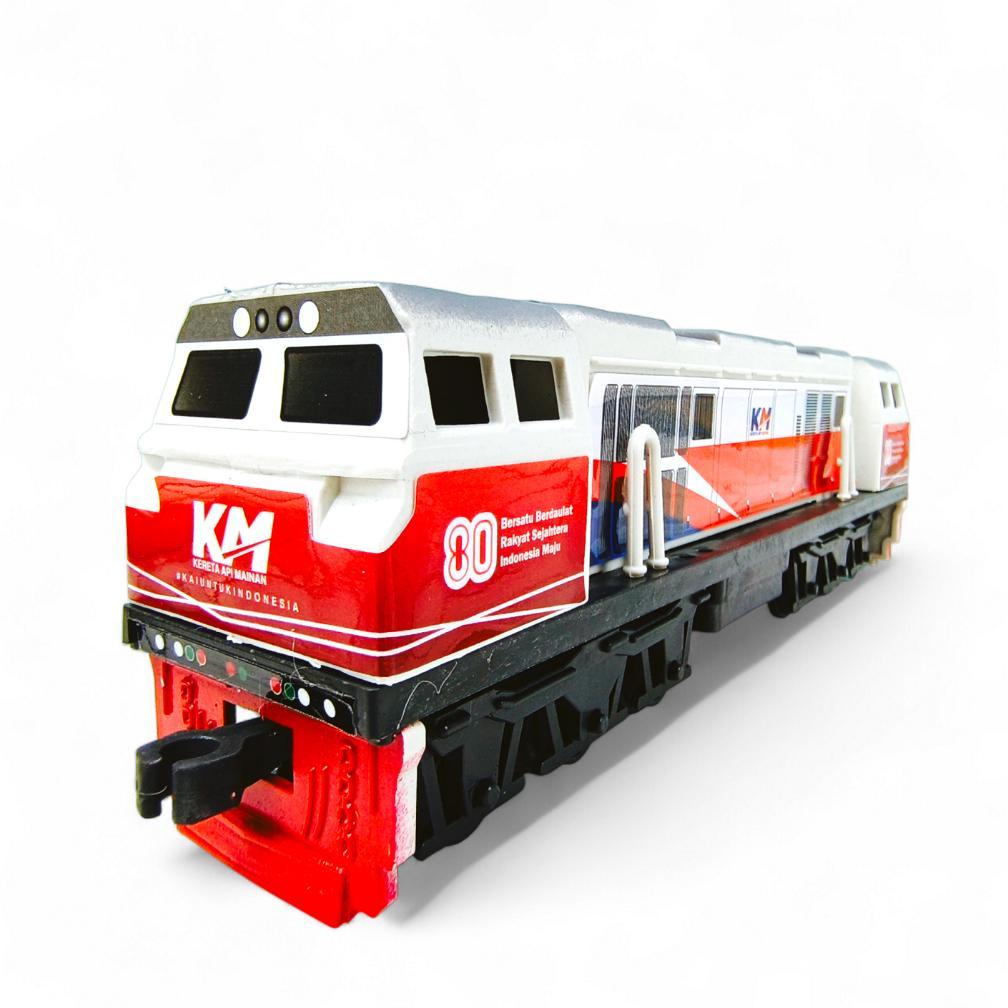 [SH] Mainan Miniatur Kereta Api Lokomotif CC206 RI