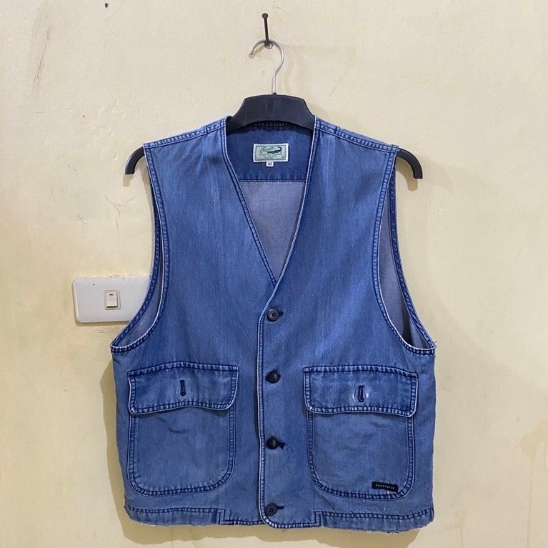 Vest Denim Crocodile