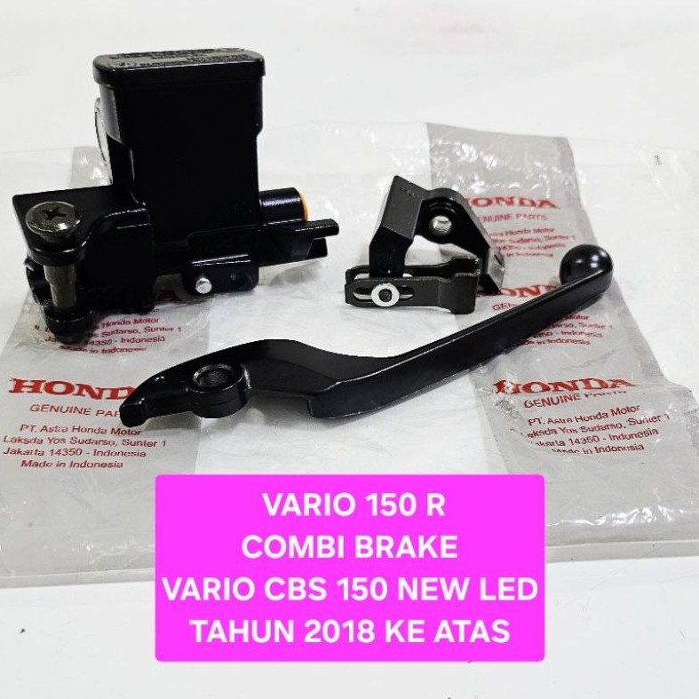 MASTER REM ATAS VARIO 150 R COMBI BRAKE VARIO CBS 150 NEW LED TAHUN 2018 KE ATAS SET HANDLE HENDEL