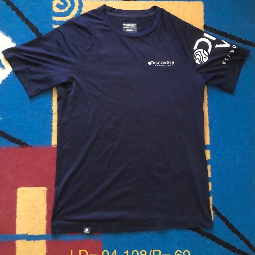 kaos olah raga discovery second