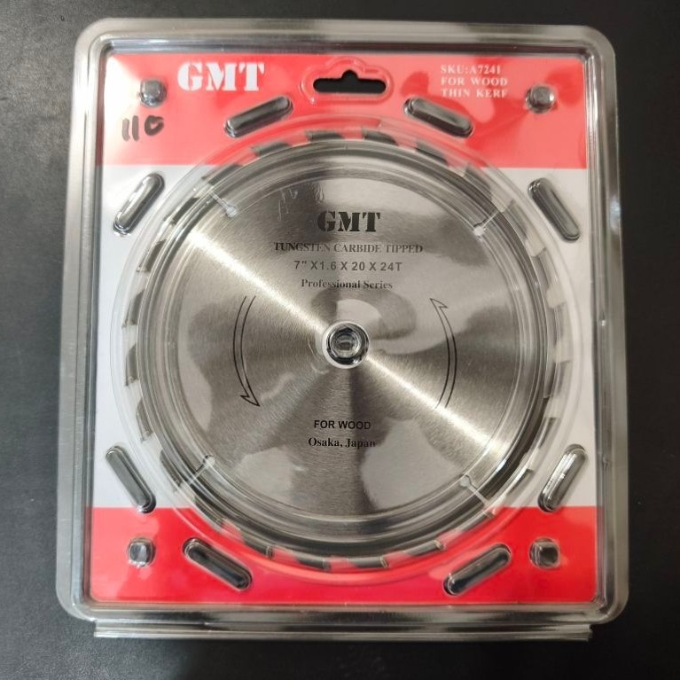 CIRCULAR SAW BLADE GMT 7" X 24T